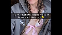 Bad Driver = Good Cumslut – Cheating Milf Wife Fucked On Snapchat -Richelle Rose