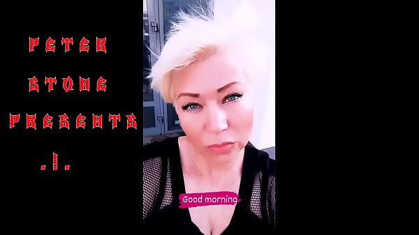 Dildoing of a mature bitch on a background of colorful balloons …))