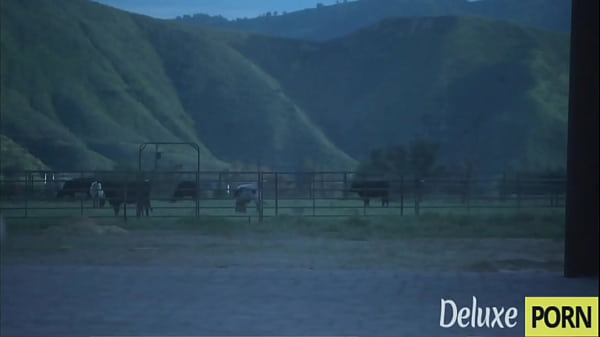 Good looking cowboy fucks smoking hot blonde teen