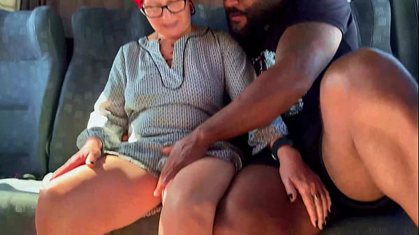 granny picked up from street for BBC anal