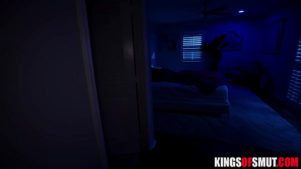 Stepsister woken up by BBC stepbro