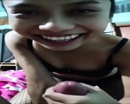 Northeast Indian Girlfriend Gives Sloppy Boyfriend